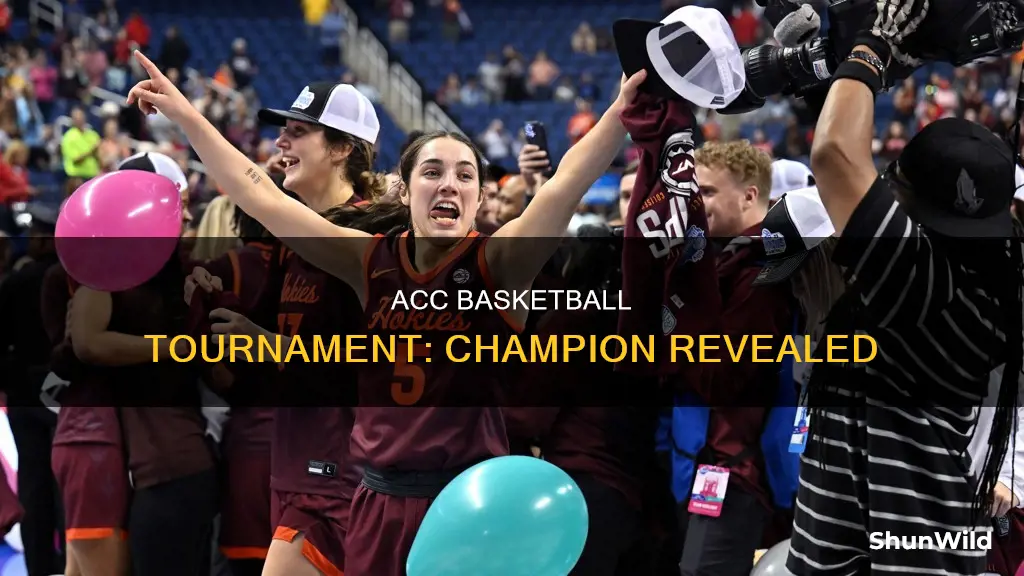 who won the acc basketball tournament
