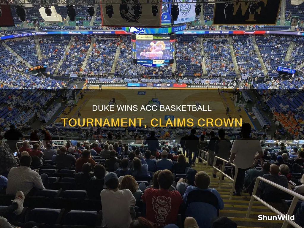 who won the acc basketball