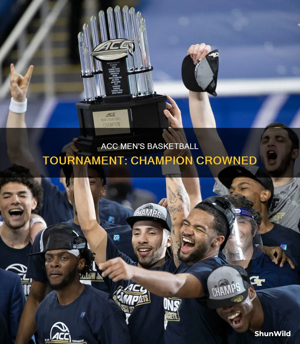 who won the acc men