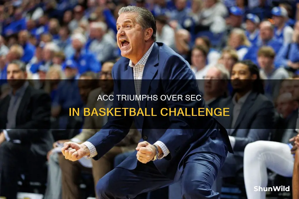 who won the acc sec basketball challenge