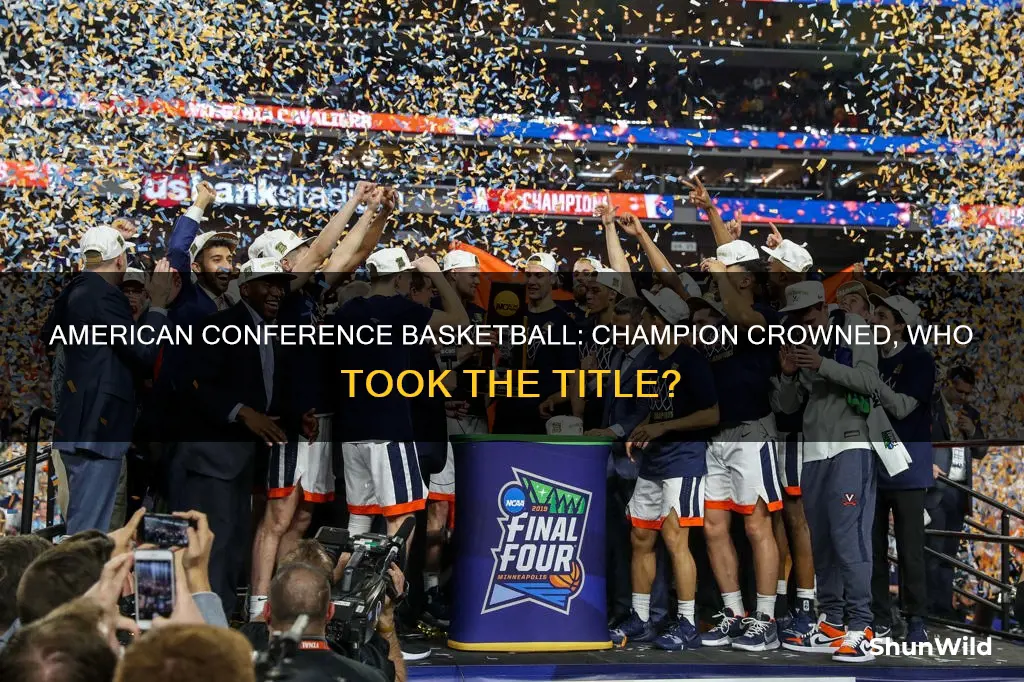 who won the american conference basketball