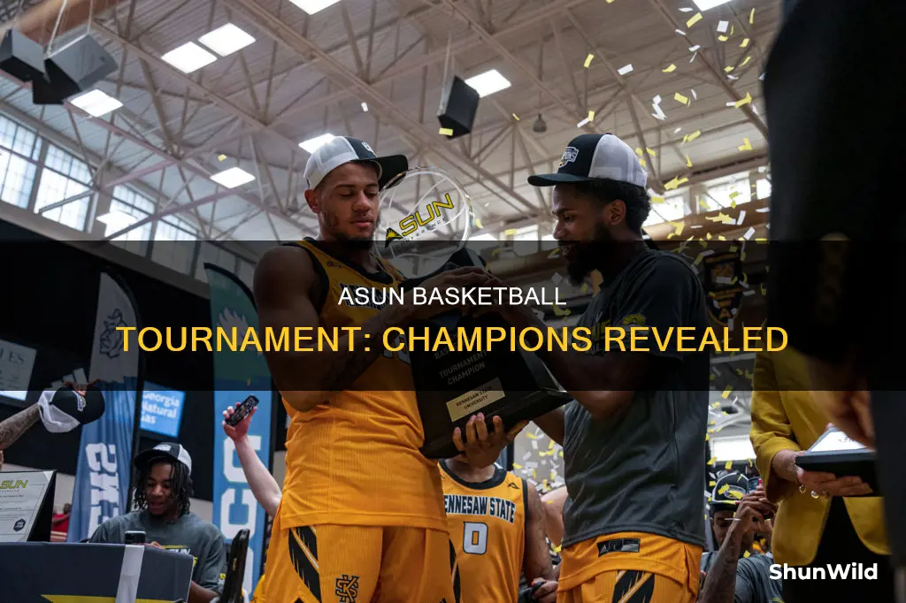 who won the asun basketball tournament