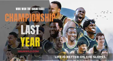 The Basketball Champions: A Recap of Last Year's Victory