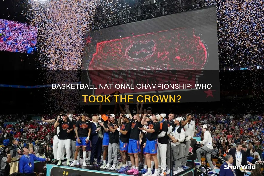 who won the basketball national championship