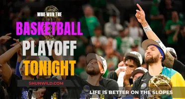 Who Took the Crown in Tonight's Basketball Playoff?