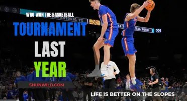 Last Year's Basketball Tournament Champions