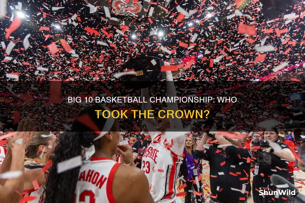 who won the big 10 basketball championship