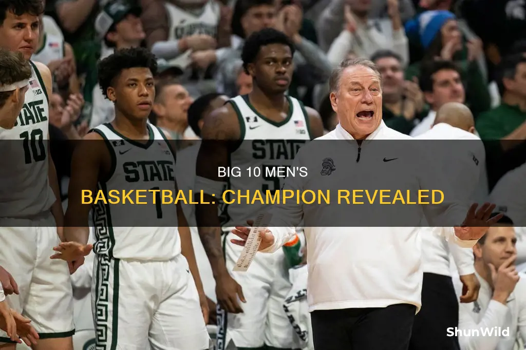 who won the big 10 men