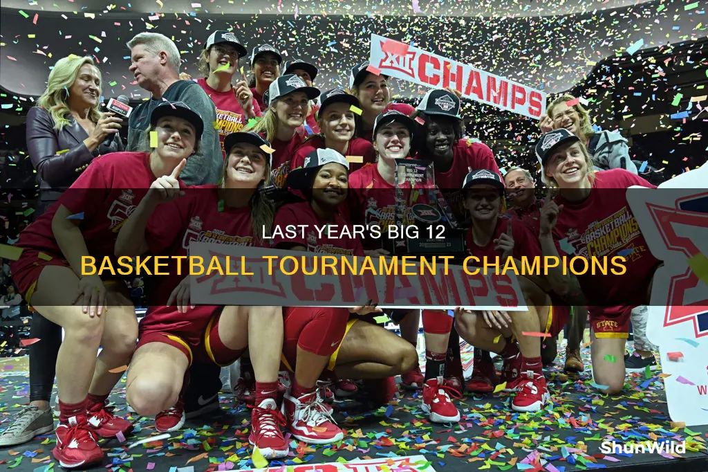 who won the big 12 basketball tournament last year
