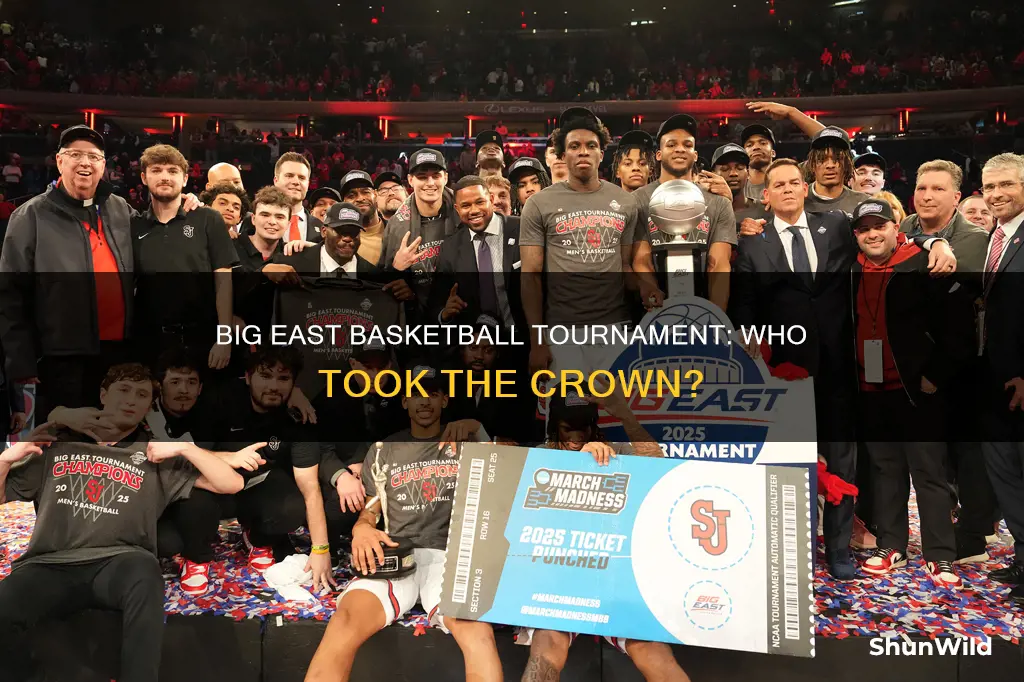 who won the big east basketball tournament last year