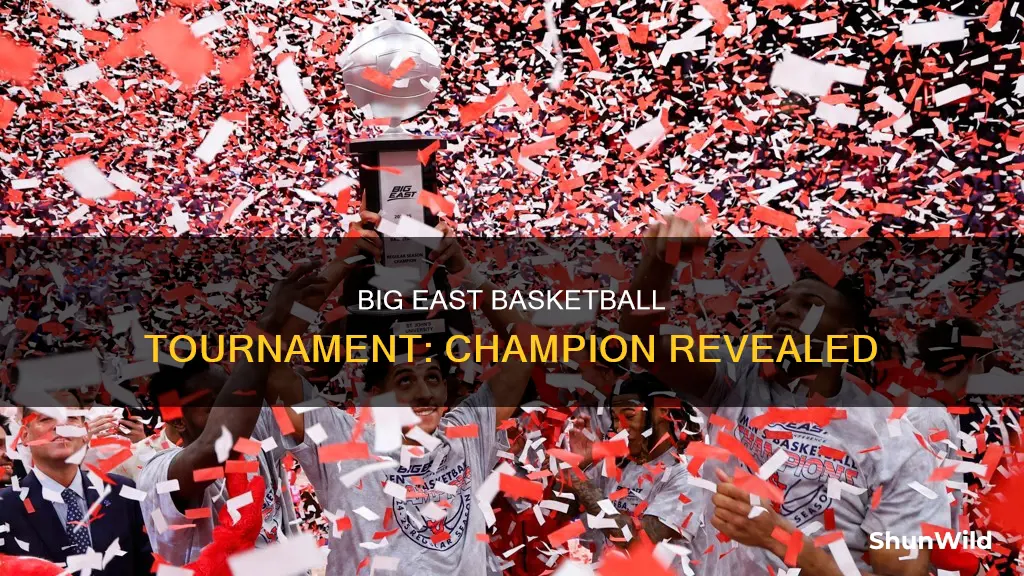 who won the big east basketball tournament