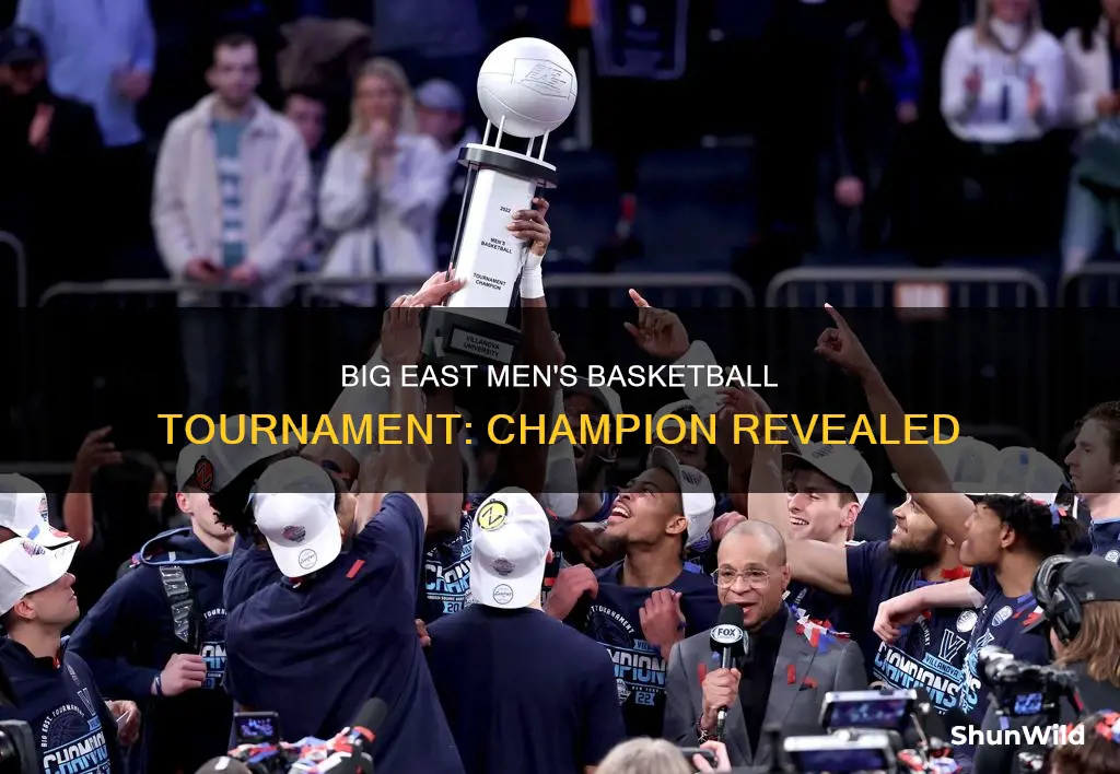 who won the big east men