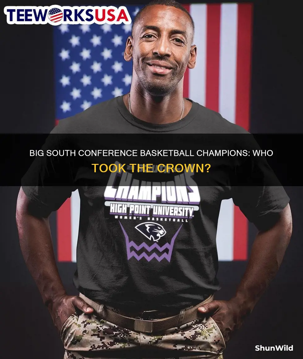 who won the big south conference basketball