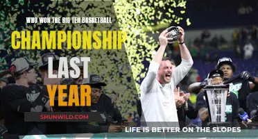Big Ten Basketball: Who Were the Champions Last Year?