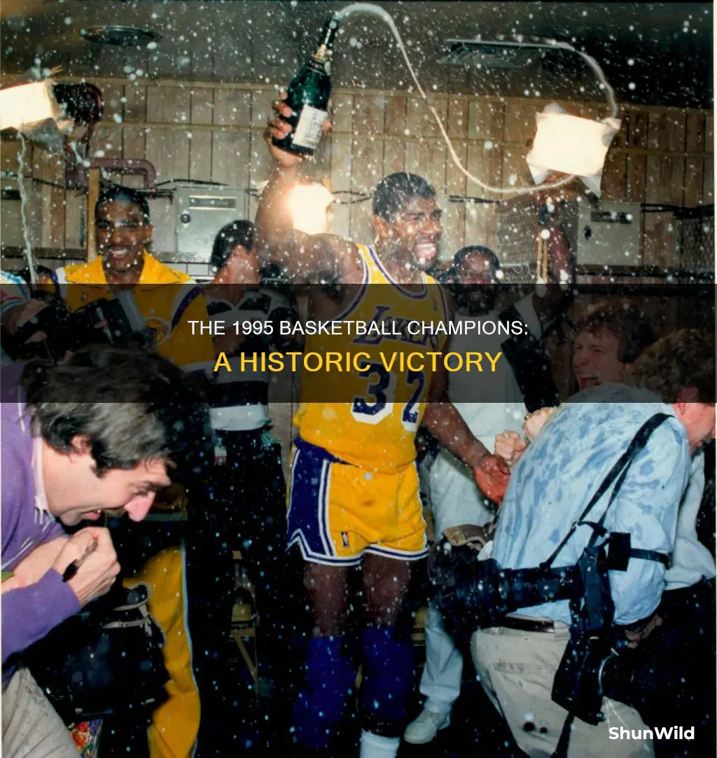 who won the championship in 1995 basketball