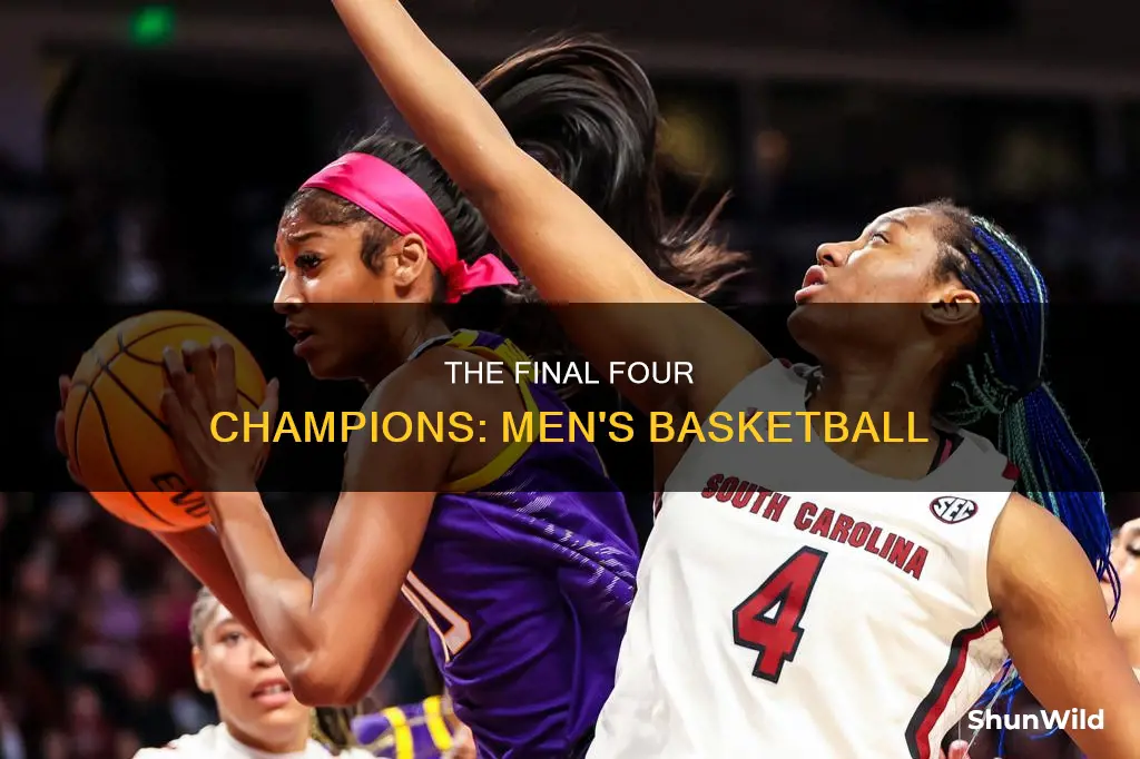 who won the final four men