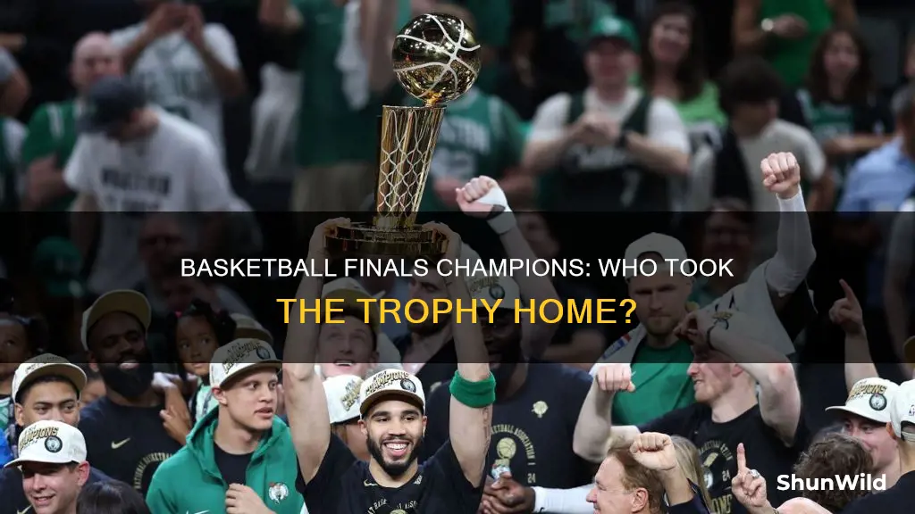 who won the finals in basketball
