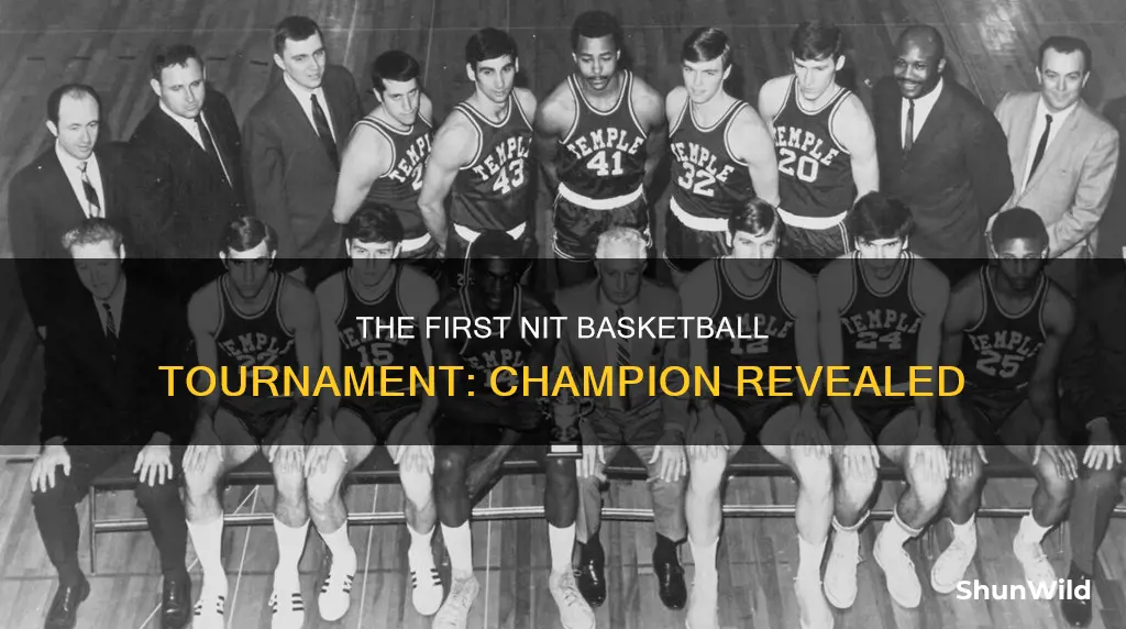 who won the first nit basketball tournament