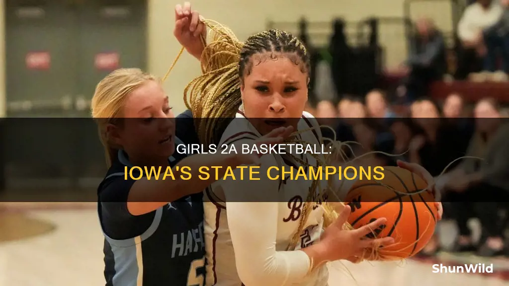 who won the girls 2a basketball championship state basketball iowa