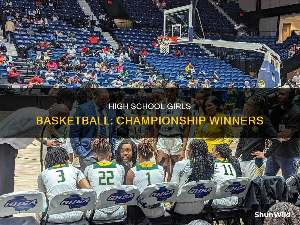 who won the girls high school basketball championship