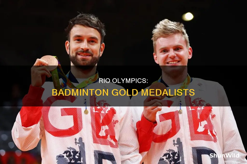 who won the gold medal in badminton in rio olympics