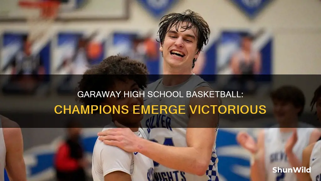 who won the high school basketball garaway