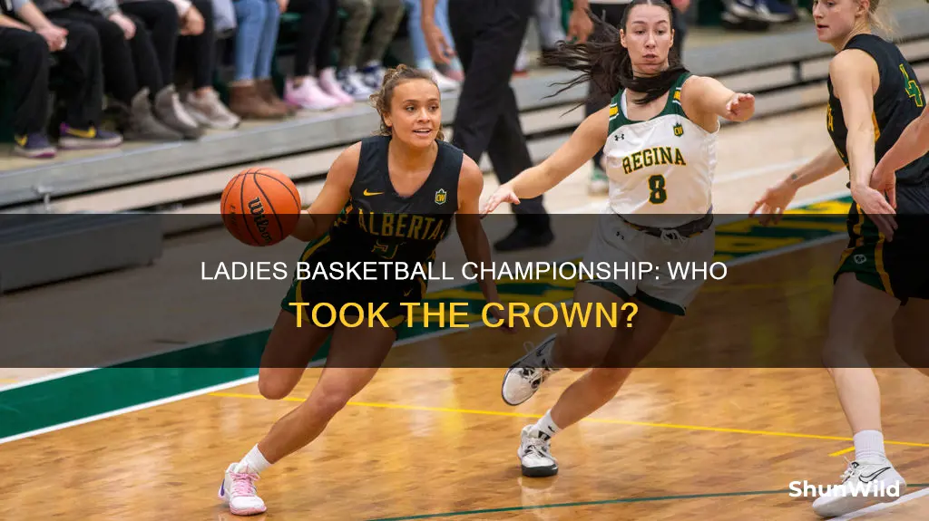who won the ladies basketball championship