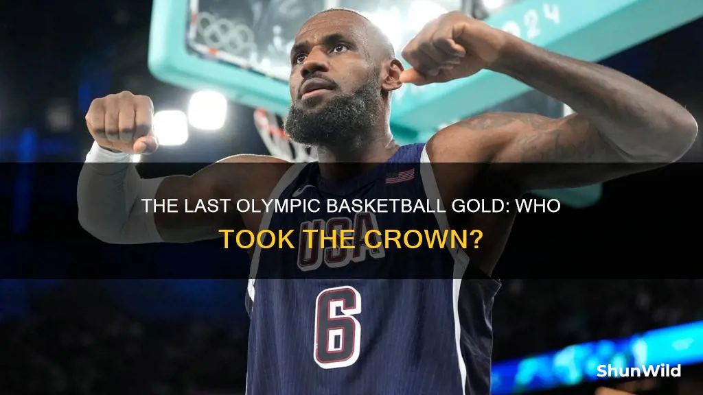 who won the last olympic basketball gold medal