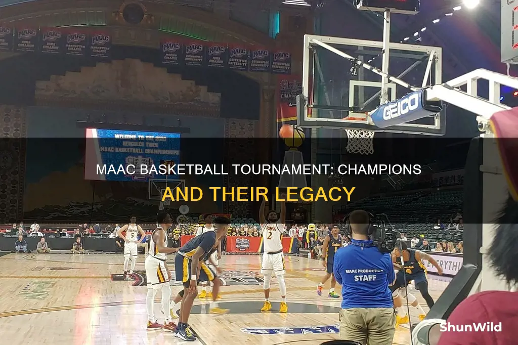 who won the maac basketball tournament