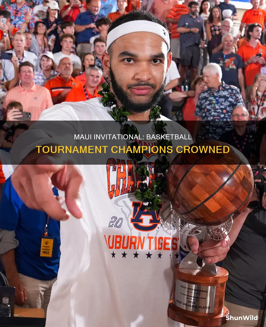 who won the maui invitational basketball tournament