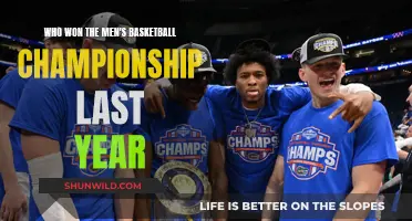 The Men's Basketball Champions: A Recap of Last Year's Triumph