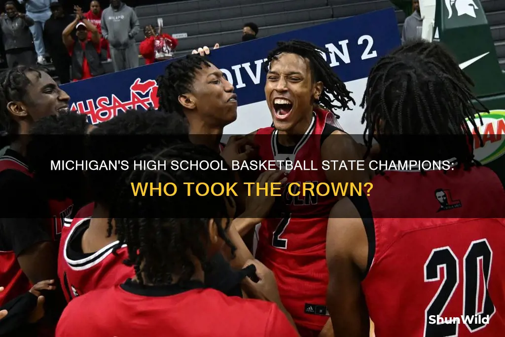 who won the michigan high school basketball state championship