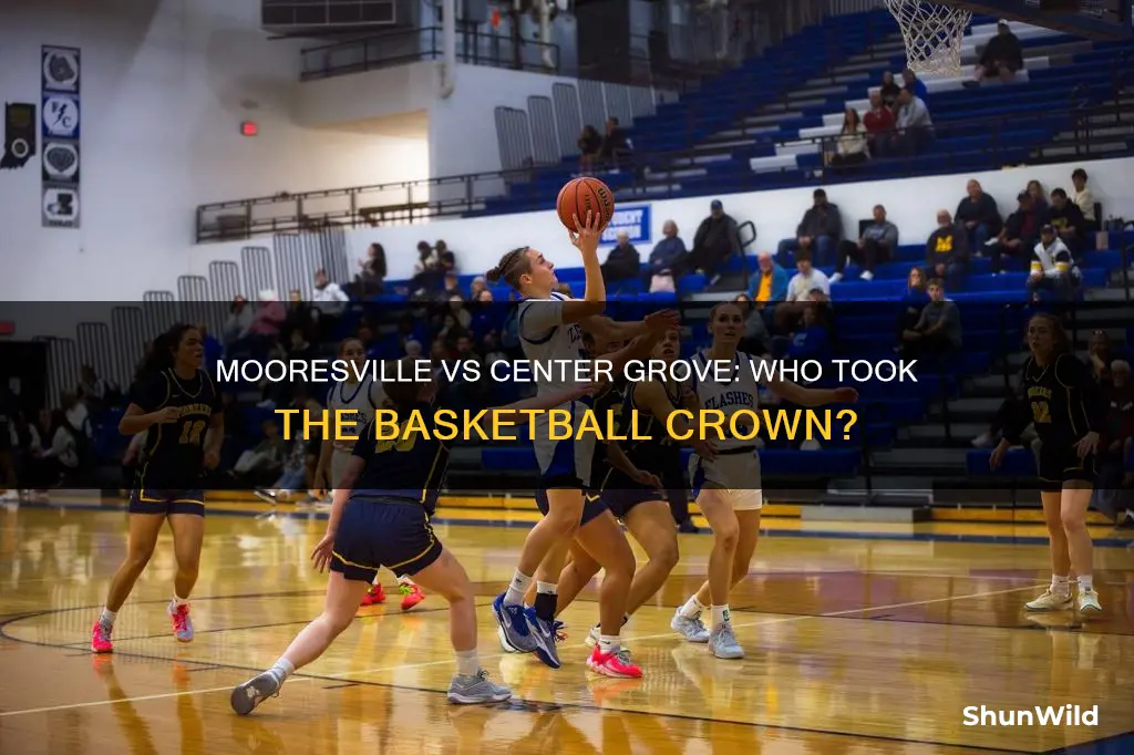 who won the mooresville vs center grove basketball