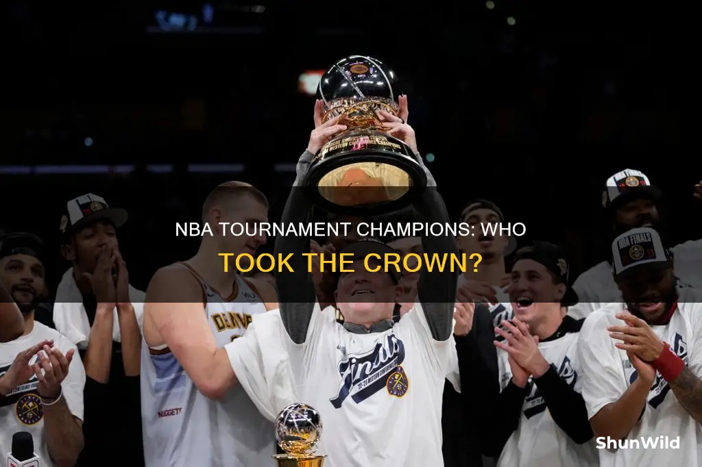 who won the nba basketball tournament