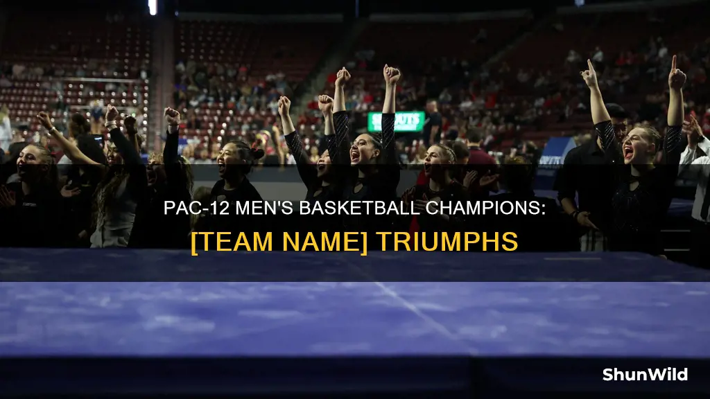 who won the pac 12 men
