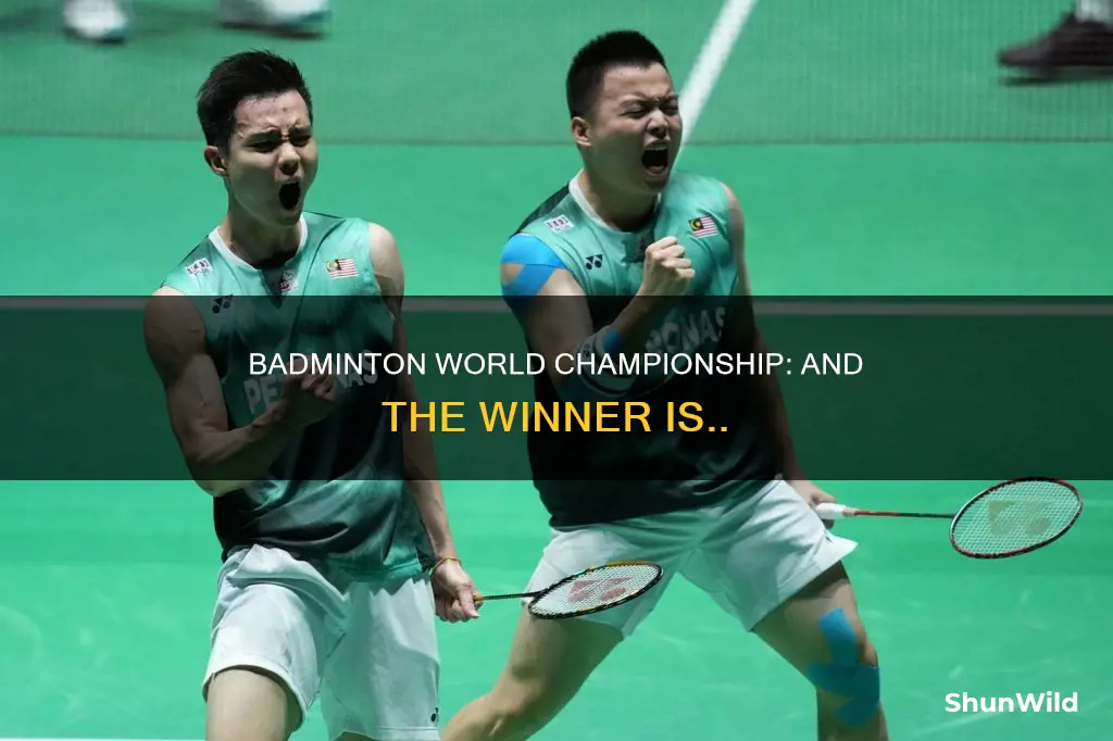 who won the recently concluded badminton world championship