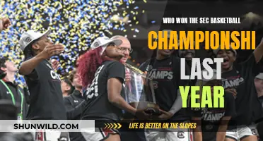 SEC Basketball Championship: Who Took the Crown Last Year?