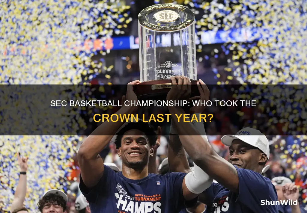 who won the sec basketball championship last year