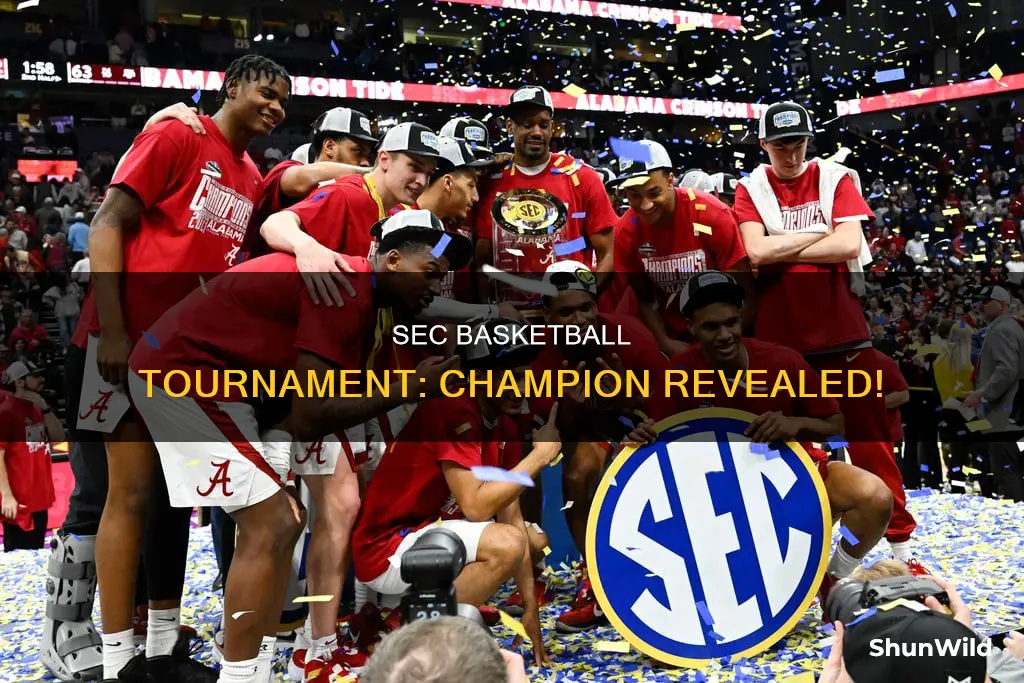 who won the sec basketball tournament