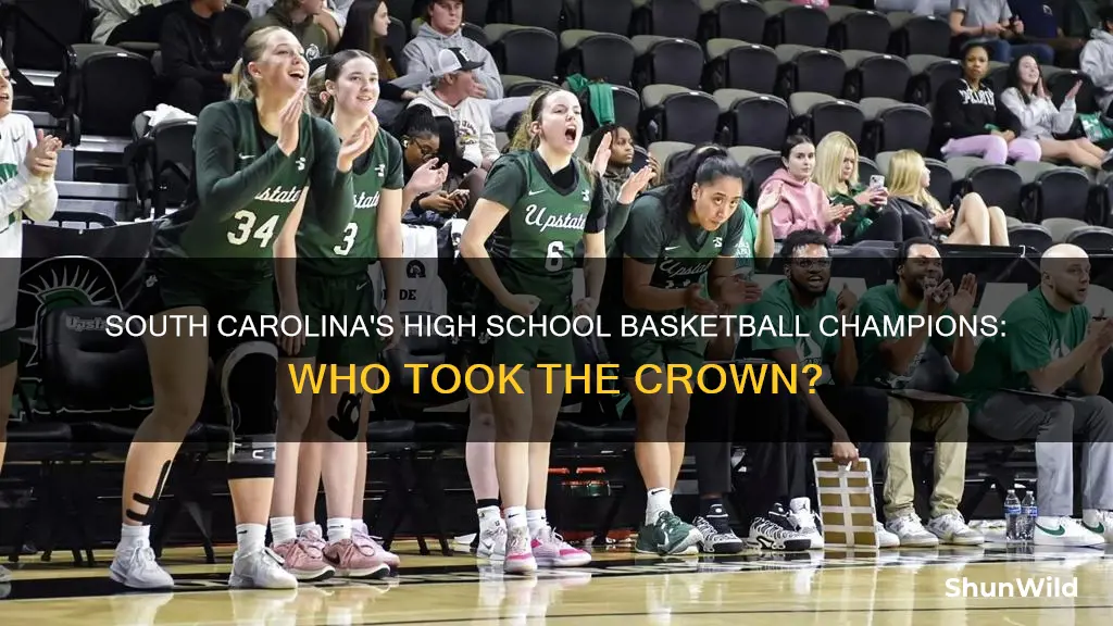 who won the south carolina high school basketball championship
