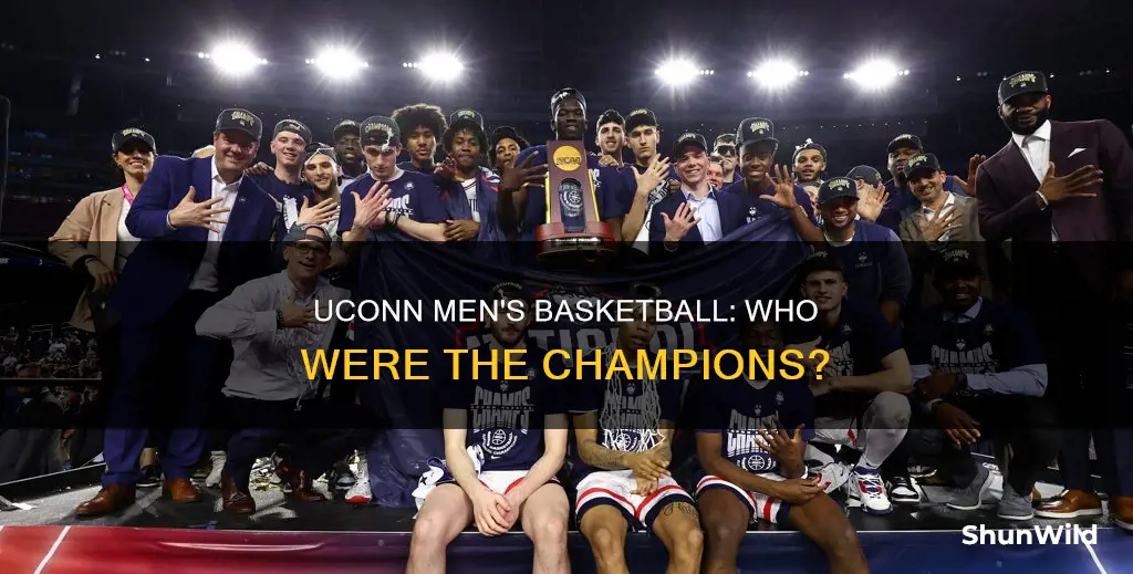 who won the uconn men basketball