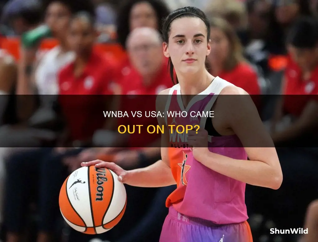 who won the wnba vs usa