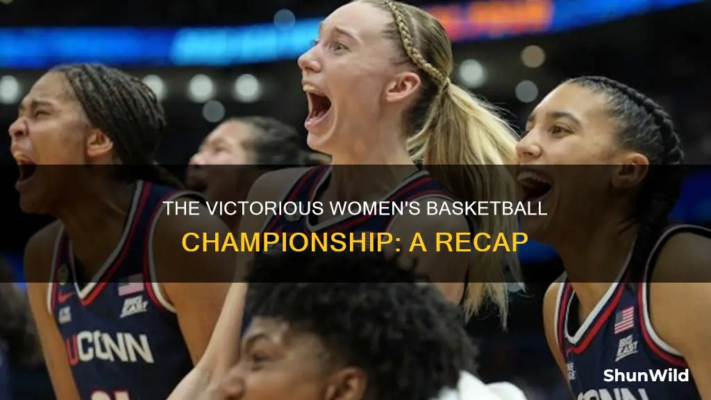 who won the womans basketball championship