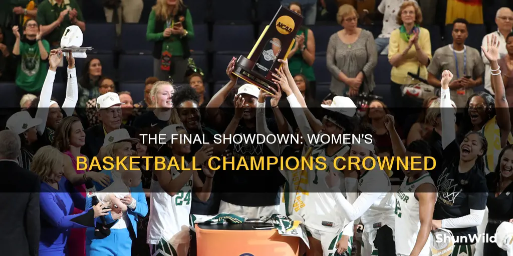 who won the womens basketball final