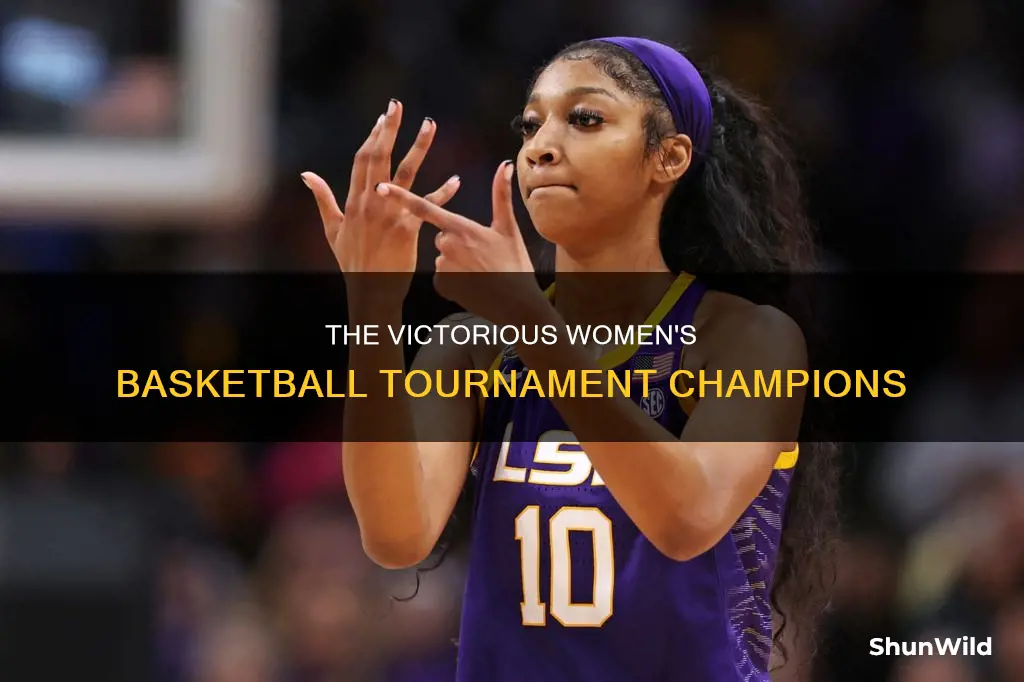 who won the womens basketball tournament