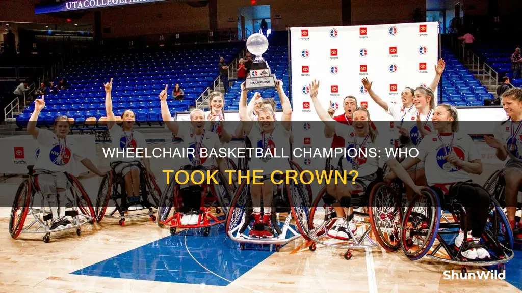 who won wheelchair basketball