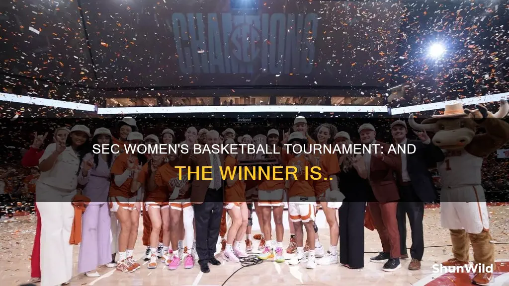 who won womens sec womens basketball touranment