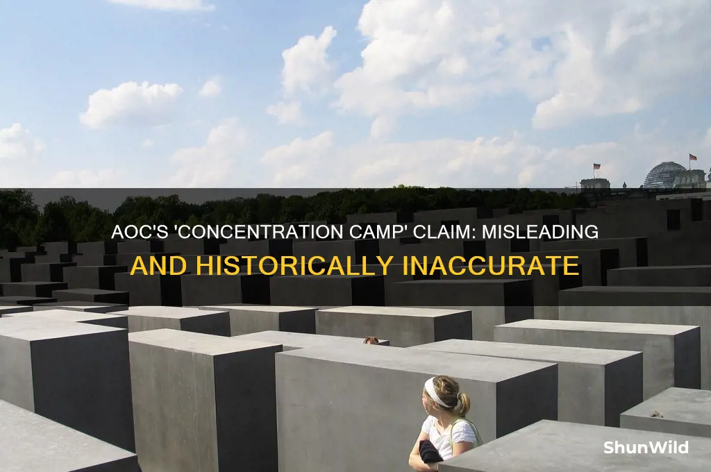 why aoc is wrong in caling the illegals concentration camp