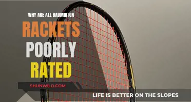 Badminton Rackets: Poorly Rated, Why?