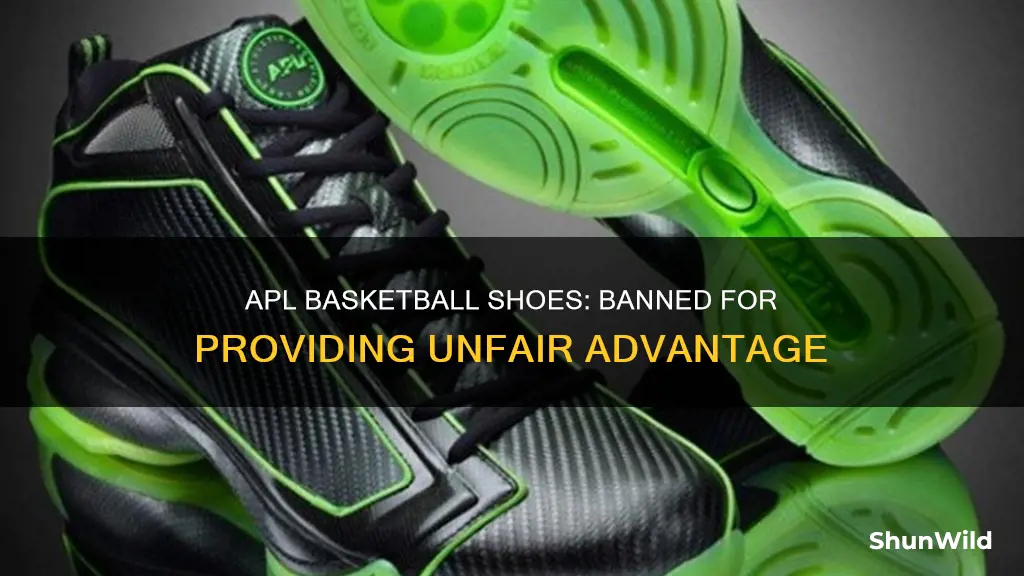 why are apl basketball shoes banned
